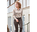 Leggings da equitazione termici full grip Hermine