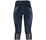 Pantaloni da equitazione full grip denim  Linea