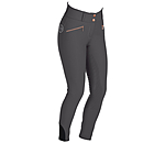 Pantaloni da equitazione a vita alta softshell full grip Ariana