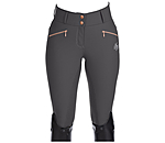 Pantaloni da equitazione softshell a vita alta full grip Ariana