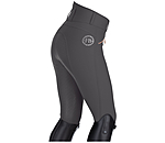 Pantaloni da equitazione softshell a vita alta full grip Ariana