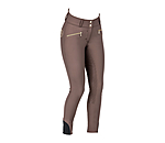 Pantaloni da equitazione a vita alta softshell full grip Ariana