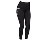Leggings da equitazione termici full grip Kristen