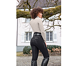 Pantaloni da equitazione termici pro a vita alta full grip Elodie