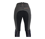 Pantaloni da equitazione a vita alta full seat  Lana