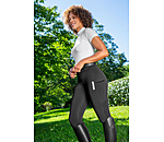 Leggings da equitazione estivi full grip Marina-Mesh