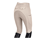 Pantaloni da equitazione hybrid estivi full seat Helen-Mesh