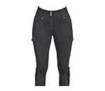 Jeans da equitazione full grip a vita alta Laura