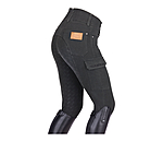 Jeans da equitazione full grip a vita alta Laura