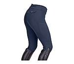 Pantaloni da equitazione hybrid con grip al ginocchio Mesh Romy