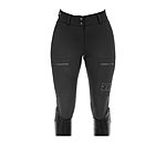 Pantaloni da equitazione termici softshell full grip Cosima