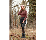 Leggings da equitazione invernali full grip Emilia