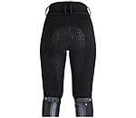 Pantaloni da equitazione hybrid termici full grip per bambini Talea