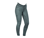 Leggings da equitazione termici a vita alta full grip per bambini Lima
