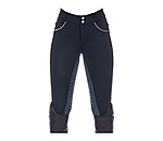 Pantaloni da equitazione hybrid termici full grip per bambini Eira