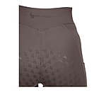 Leggings da equitazione full grip per bambini Laser Cut
