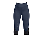 Leggings da equitazione full grip per bambini Laser Cut