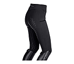 Leggings da equitazione full grip per bambini Laser Cut