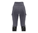 Equilibre Leggings da equitazione termici a vita alta per bambini Lio