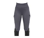 Equilibre Leggings da equitazione termici a vita alta per bambini Lio