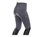 Equilibre Leggings da equitazione termici a vita alta per bambini Lio
