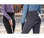 Equilibre Leggings da equitazione termici a vita alta per bambini Lio