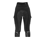 Equilibre Leggings da equitazione termici a vita alta per bambini Lio