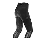 Equilibre Leggings da equitazione termici a vita alta per bambini Lio