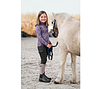 Equilibre Leggings da equitazione termici a vita alta per bambini Lio