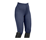 Leggings da equitazione con grip al ginocchio per bambini Beginner