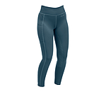 Leggings da equitazione termici full grip per bambini Elina