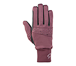 Guanti da equitazione invernali softshell Sparkle