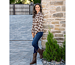 Outfit western Darleen in chocolate