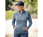 Outfit da donna Luna in blu fumo