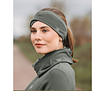 Outfit da donna con fascia paraorecchie a costine funzionale Cosy
