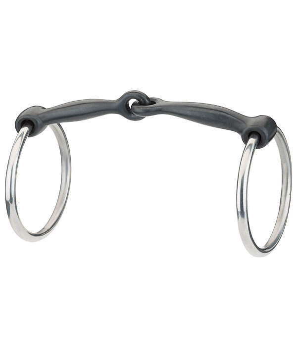 Snaffle Bit Black Steel