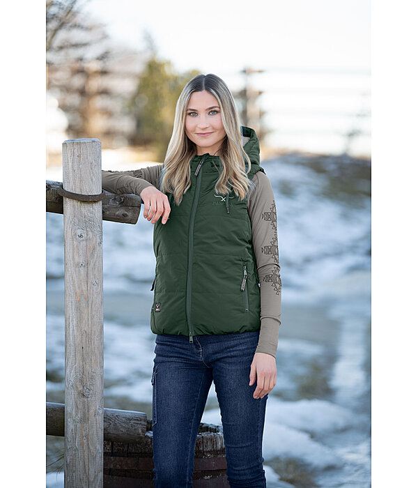 Gilet da equitazione trapuntato Oakley