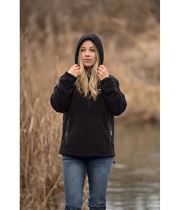 Pile Sherpa con cappuccio Cassy
