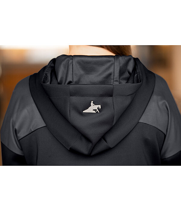 Felpa Mesh con cappuccio Rea