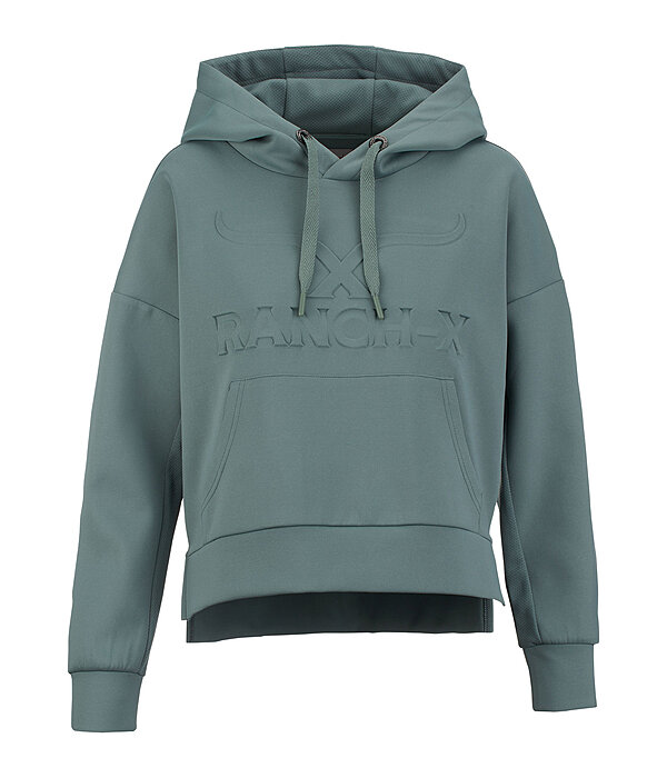 Felpa Mesh con cappuccio Rea