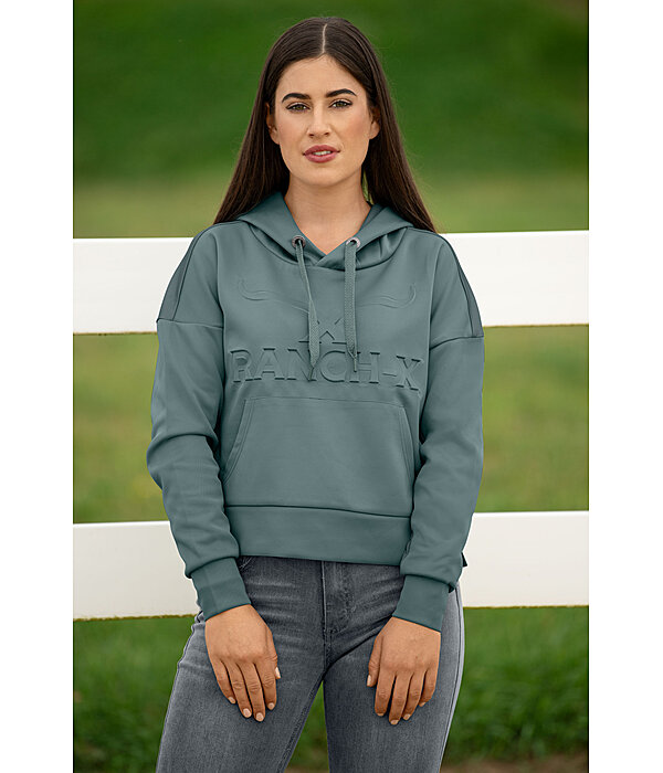 Felpa Mesh con cappuccio Rea
