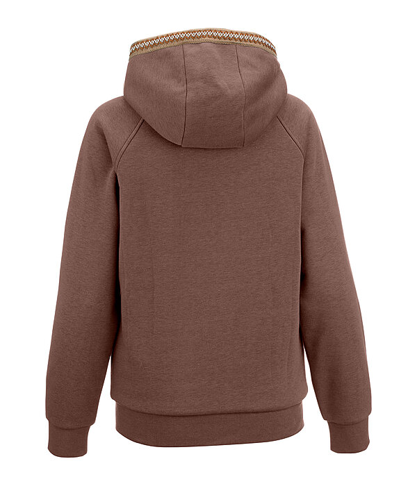 Felpa con cappuccio e zip Dakota