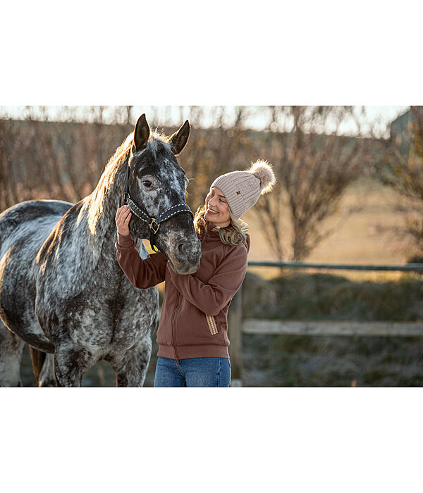 Felpa con cappuccio e zip Dakota