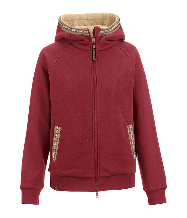Felpa con cappuccio e zip Dakota