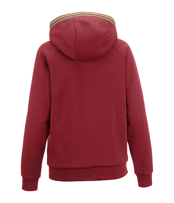 Felpa con cappuccio e zip Dakota