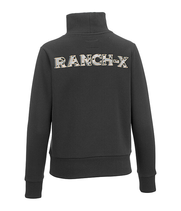 Felpa con mezza zip Reign