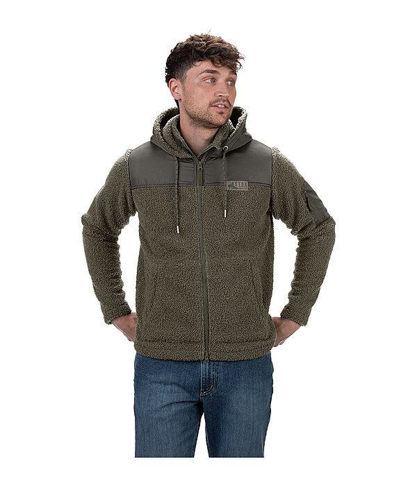 Giacca combinata con pelliccia sintetica da uomo Chayton