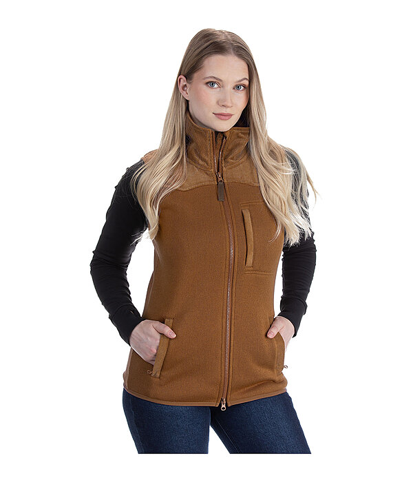 Gilet in pile melange Siyana