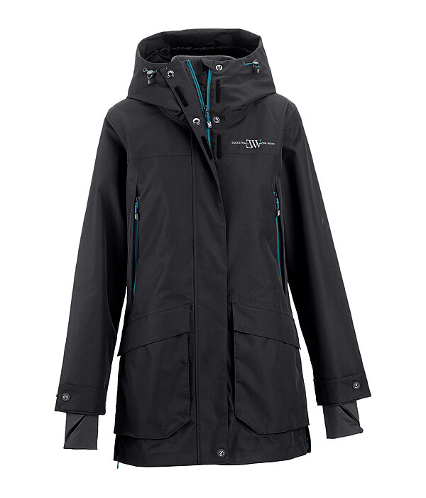 Parka outdoor funzionale & impermeabile 3 in 1 con gilet rimovibile