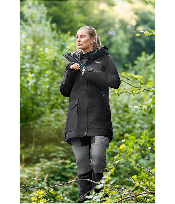 Parka outdoor funzionale & impermeabile 3 in 1 con gilet rimovibile
